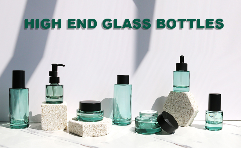 high-end glass bottles